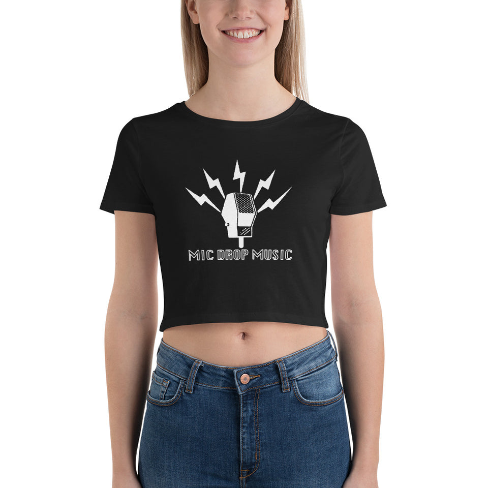 Mic Drop Bella Crop Tee