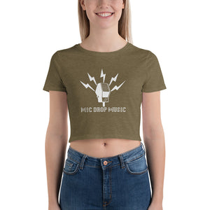 Mic Drop Bella Crop Tee