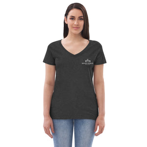 Seven Gables Women’s recycled v-neck t-shirt