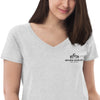 Seven Gables Women’s recycled v-neck t-shirt